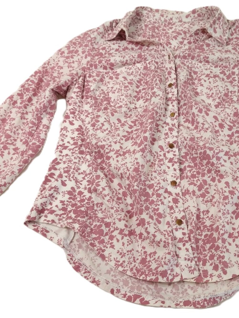 Blouse For Women Unbranded |Color Pink | Floral Design | Size 29M